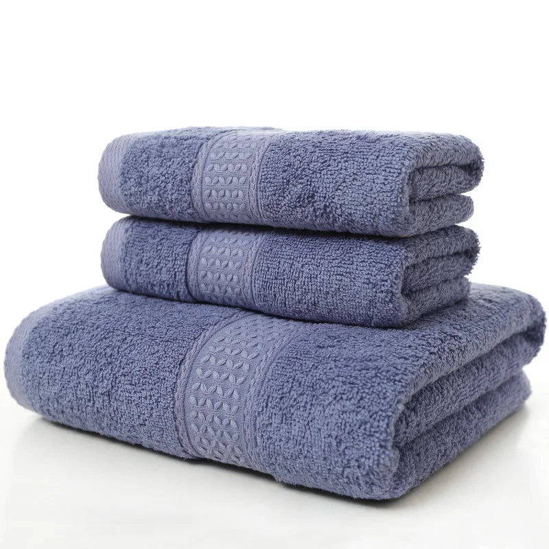 Large Cotton Super Absorbent Thick Towel Bath Towel 70*140 Soft Bath Towel Comfortable Beach Towel