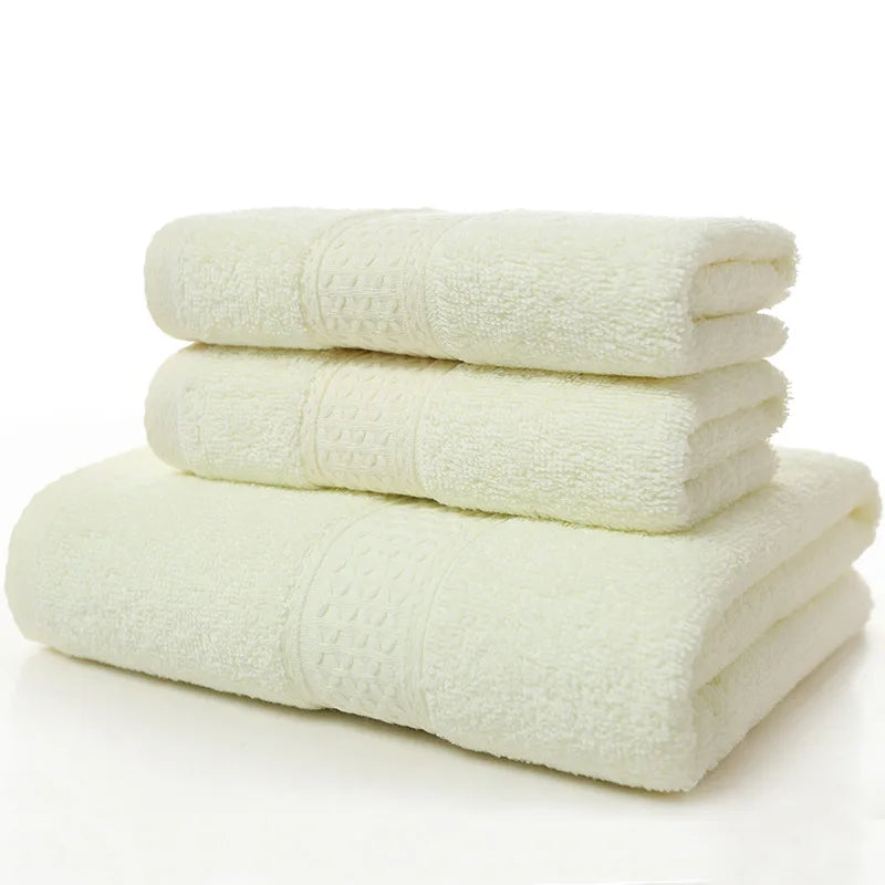 Large Cotton Super Absorbent Thick Towel Bath Towel 70*140 Soft Bath Towel Comfortable Beach Towel