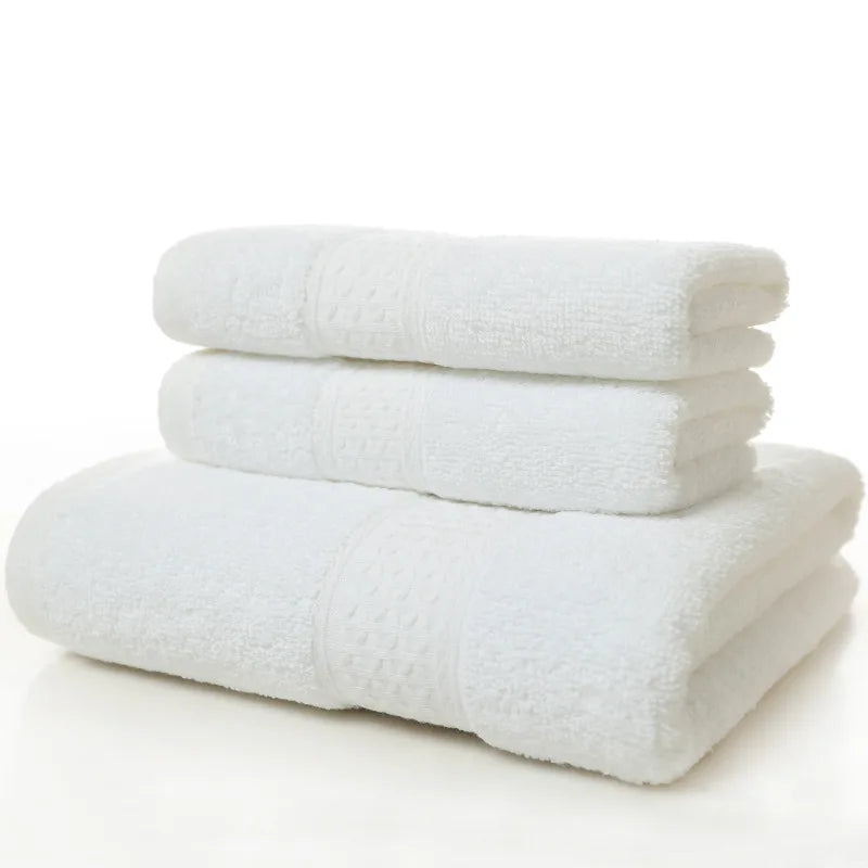 Large Cotton Super Absorbent Thick Towel Bath Towel 70*140 Soft Bath Towel Comfortable Beach Towel