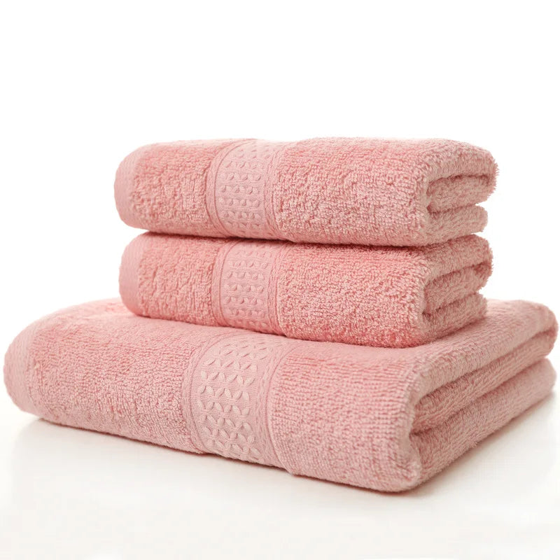 Large Cotton Super Absorbent Thick Towel Bath Towel 70*140 Soft Bath Towel Comfortable Beach Towel