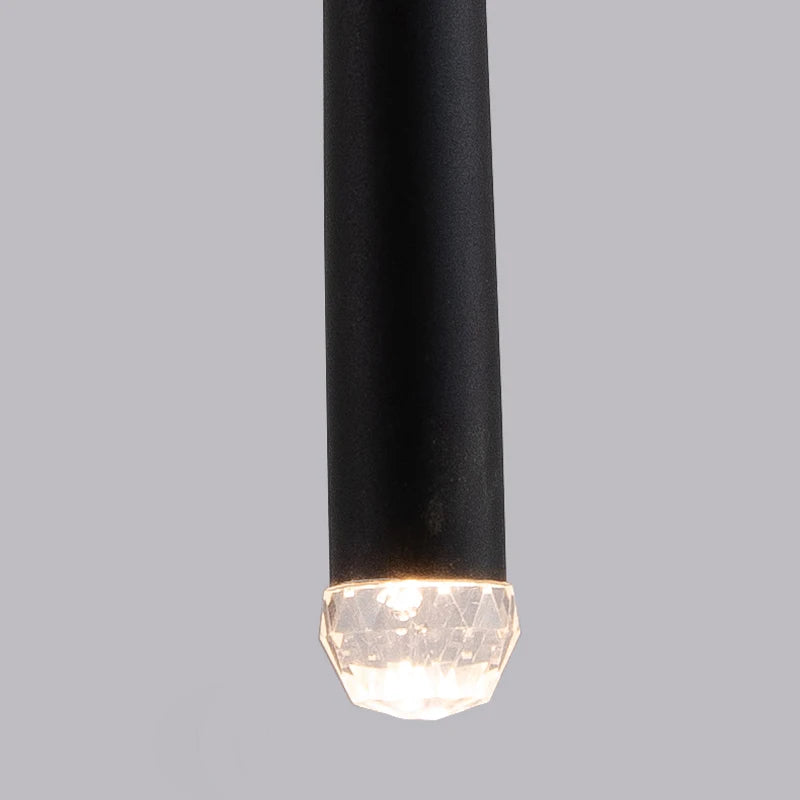Bedroom Bedside Chandelier Light Luxury Post-Modern Minimalist Nordic Net Red Bar Restaurant Lighting Long-Line Small Chandelier