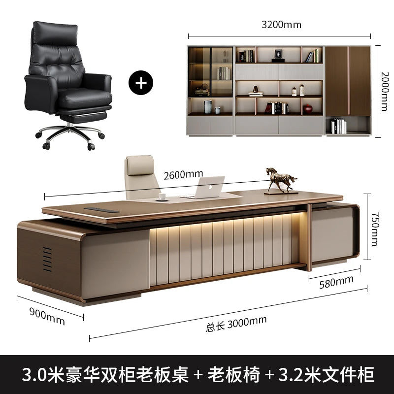 Minimalist Organizers Office Desk Lshaped Drawer Luxury Study Office Desk Computer Gaming Meuble Bureau Office Furniture