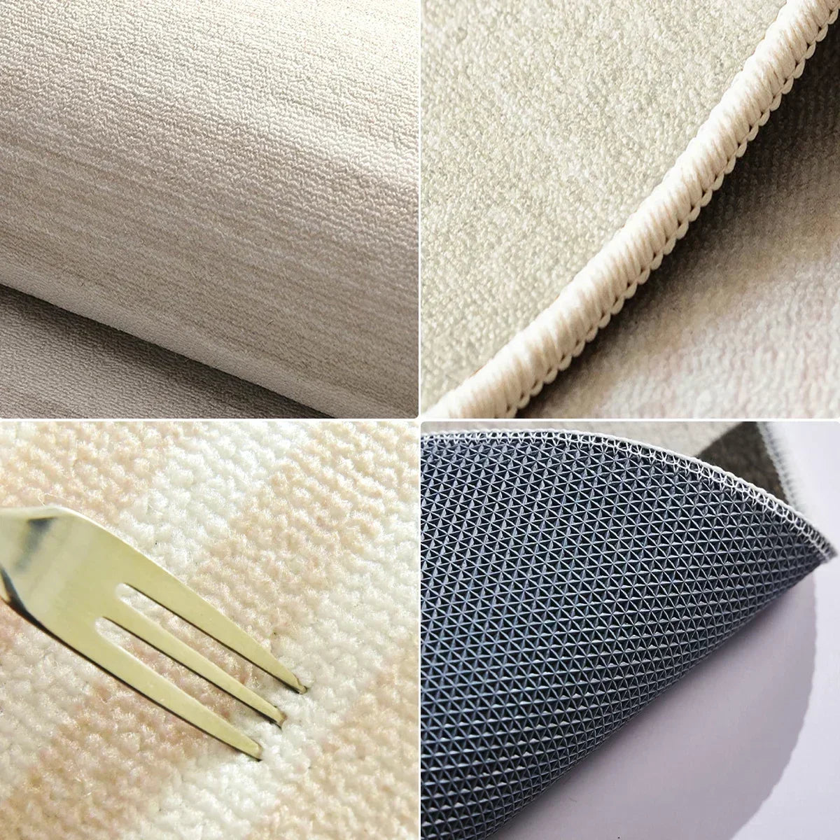 Kitchen Carpet Stain-resistant Wear-resistant Floor Mat Minimalist Geometric Pattern Rug Long Size Modern Home Decoration Rugs