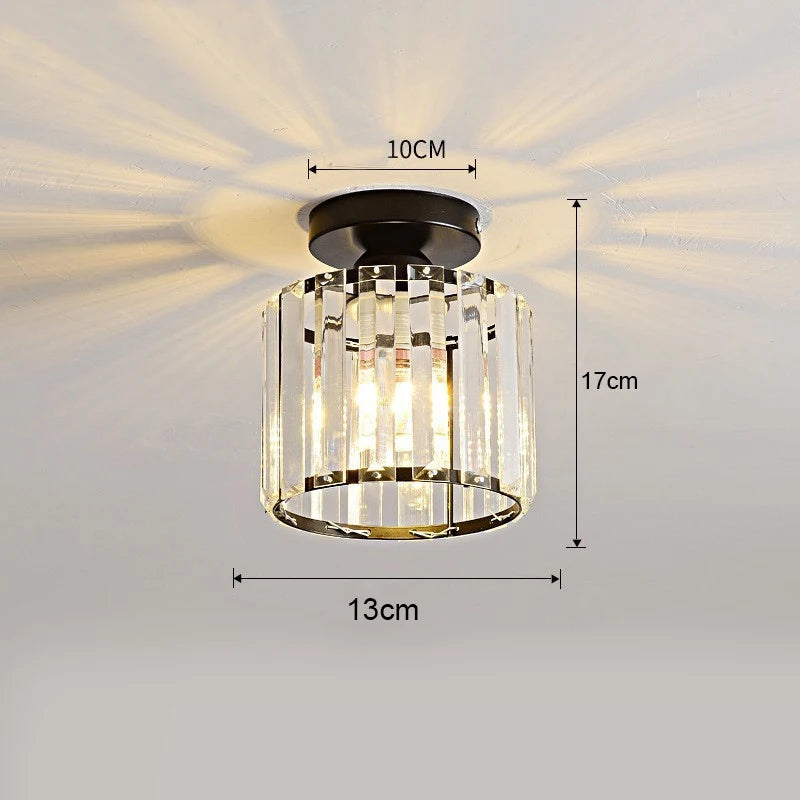 Dining Room Crystal Chandelier Golden Kitchen Island Hanging Light Interior Decor Luxury Modern Led Ceiling Lamp Pendant Light