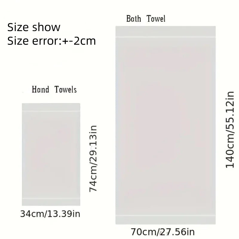 3pcs Green Bamboo Fiber Bathroom Towels Sets 34x74cm/70x140cm Household Hand Face Bath Towel Sets Washcloths Toallas De Baño 타월