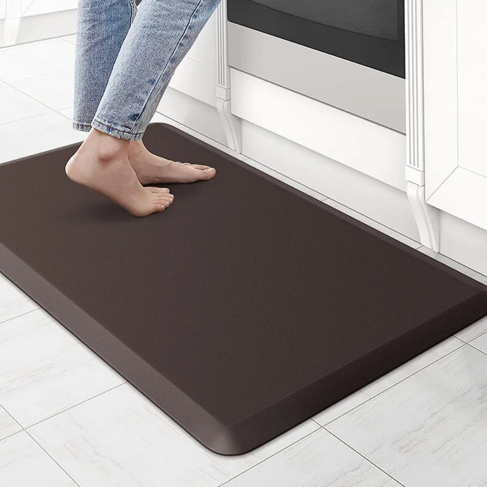Carpet Anti Fatigue Kitchen Standing Mat Non Slip Waterproof Kitchen Rug Wear-resistant Rectangular Doormat Corridor
