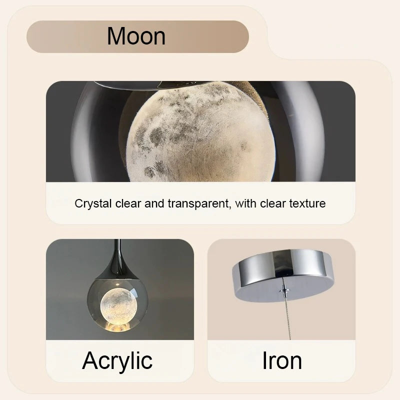 Modern Pendant Light  Simple LED Chandelier for Restaurant Dining Room Bedroom Home Decor Indoor Lighting Fixtures Hanging Lamp