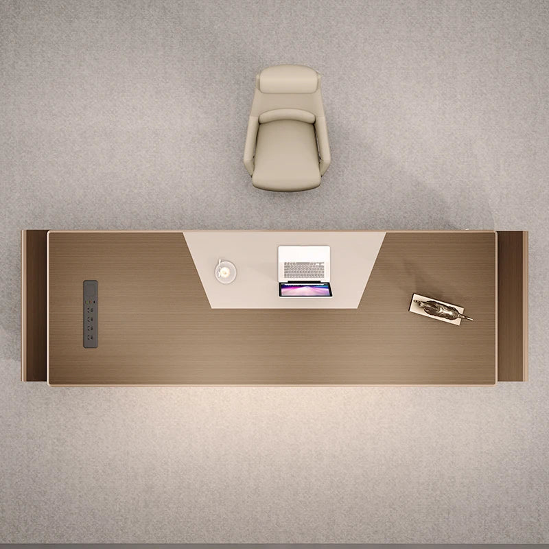 Minimalist Organizers Office Desk Lshaped Drawer Luxury Study Office Desk Computer Gaming Meuble Bureau Office Furniture