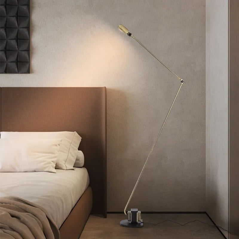 Italian Design Floor Lamp for Living Room Bedroom Simple Style Adjustable Swing Reading Floor Lamp Home Decor Indoor Lighting