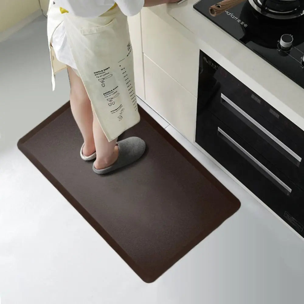 Carpet Anti Fatigue Kitchen Standing Mat Non Slip Waterproof Kitchen Rug Wear-resistant Rectangular Doormat Corridor